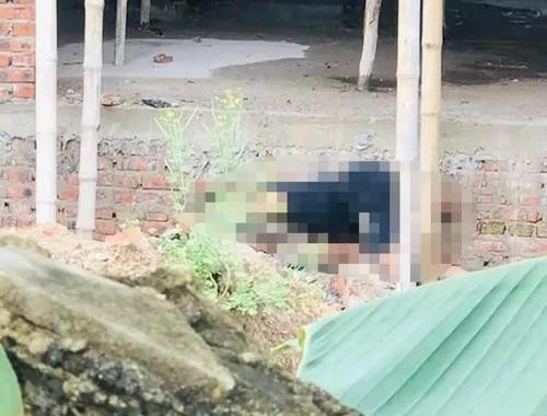 Thi thể nam thanh niên được phát hiện trước căn nhà đang xây
