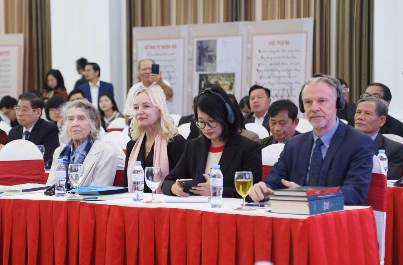 Đại diện UNESCO tại Việt Nam, các nhà khoa học quốc tế tham dự Hội thảo.
