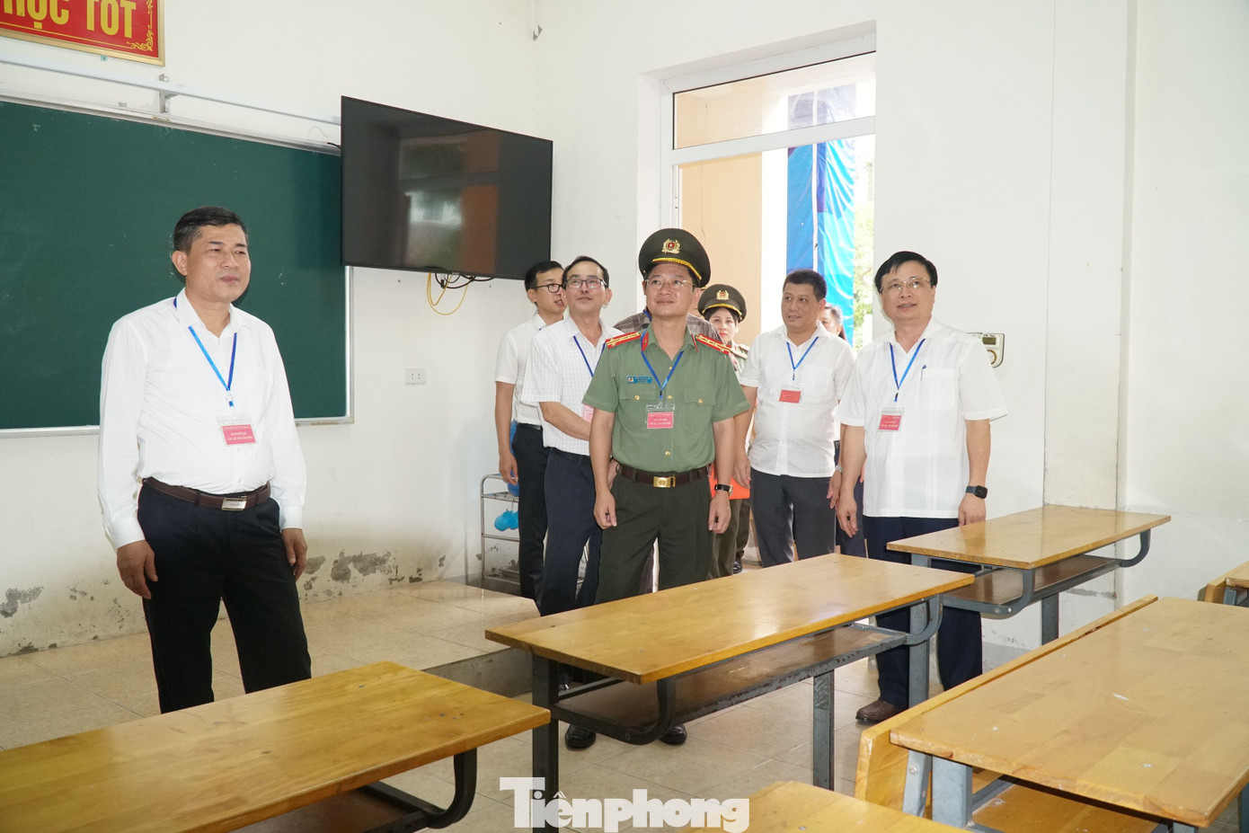 Đoàn công tác Ban chỉ đạo thi tỉnh Nghệ An kiểm tra công tác chuẩn bị thi tại TP Vinh