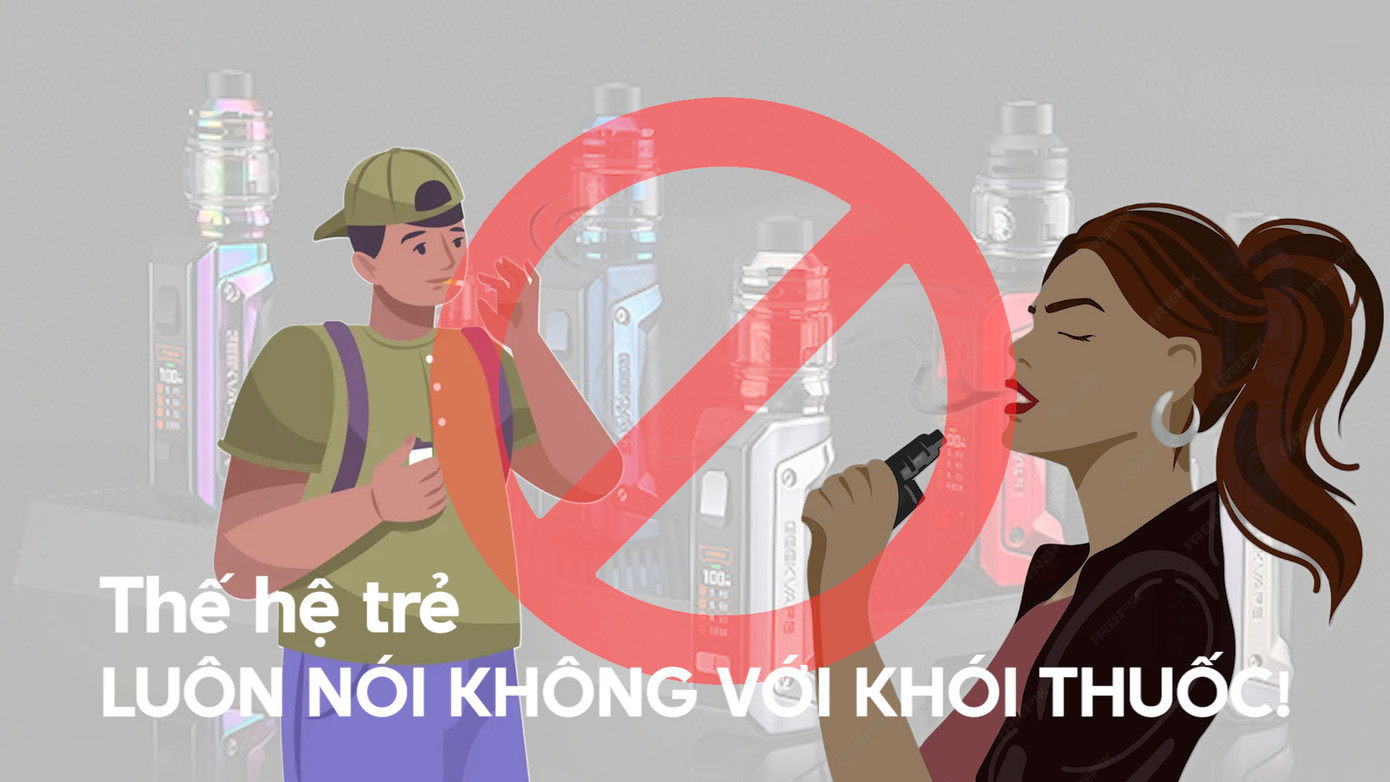 Thế hệ trẻ luôn nói không với khói thuốc