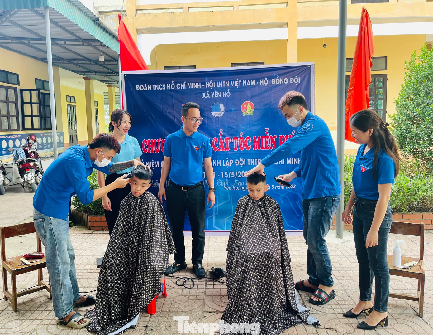 Chương trình cắt tóc miễn phí