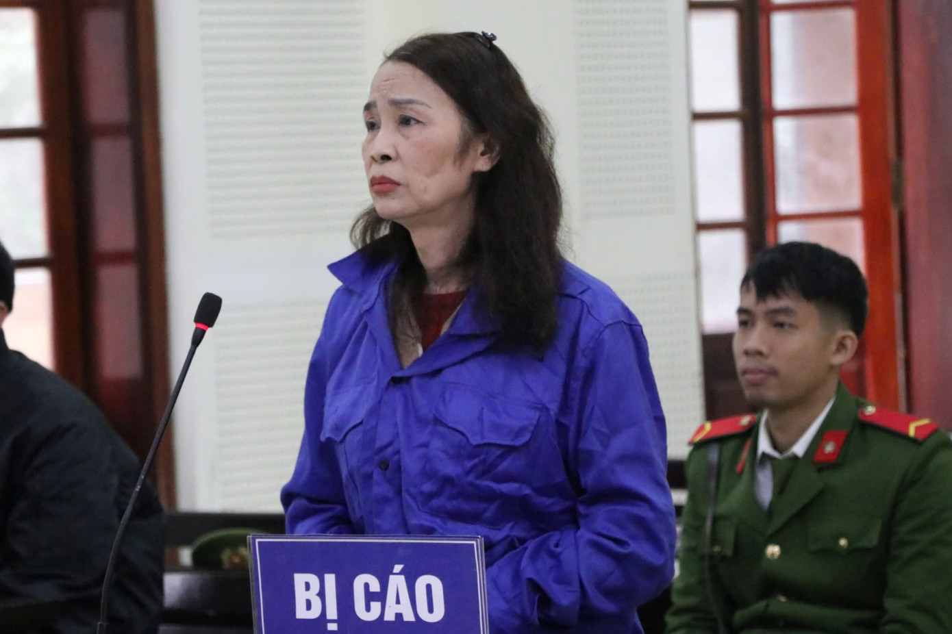 Bị cáo Nguyễn Kim Tiến tại tòa