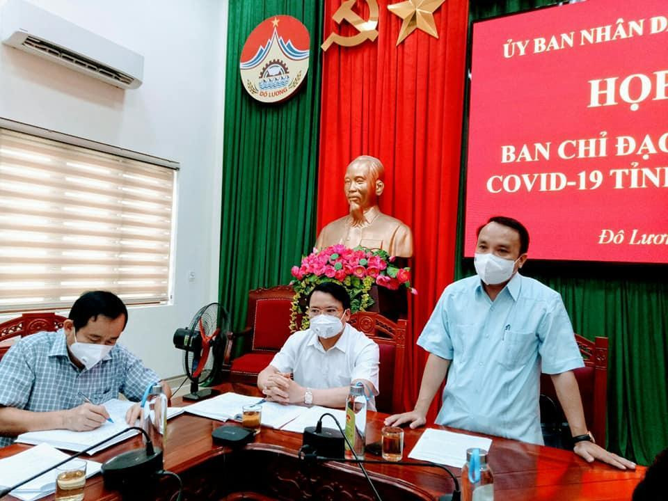 Ban Chỉ đạo Phòng, chống dịch COVID-19 tỉnh Nghệ An đồng ý cách ly khu vực Công an huyện Đô Lương, nơi làm việc bệnh nhân Đ.X.K bắt đầu từ 12h trưa nay 23/6. Ban Chỉ đạo Phòng, chống dịch COVID-19 tỉnh Nghệ An đồng ý cách ly khu vực Công an huyện Đô Lương, nơi làm việc bệnh nhân Đ.X.K bắt đầu từ 12h trưa nay 23/6.