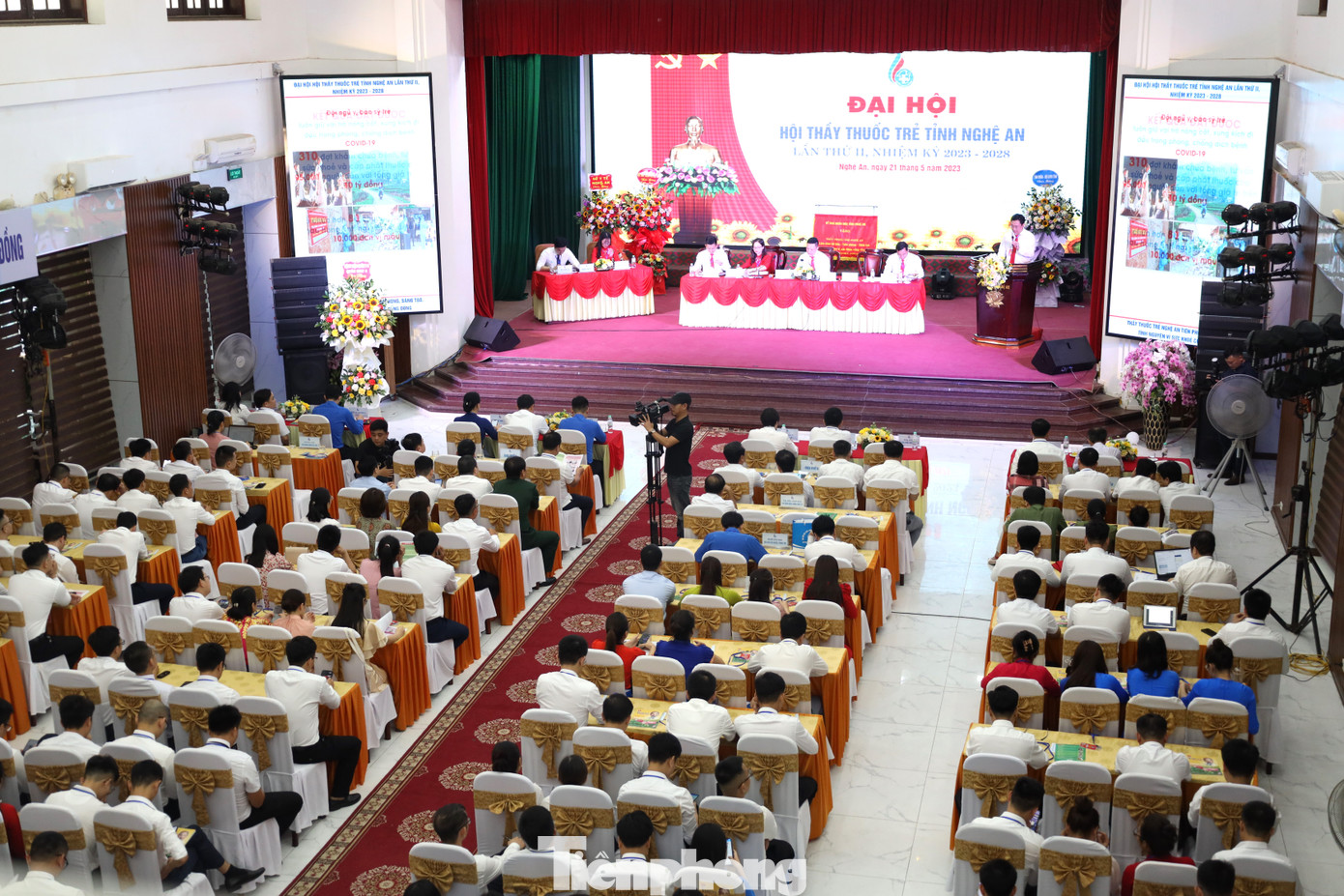 Toàn cảnh Đại hội Hội Thầy thuốc trẻ tỉnh Nghệ An lần thứ II, nhiệm kỳ 2023 - 2028. Ảnh: TH Toàn cảnh Đại hội Hội Thầy thuốc trẻ tỉnh Nghệ An lần thứ II, nhiệm kỳ 2023 - 2028. Ảnh: TH