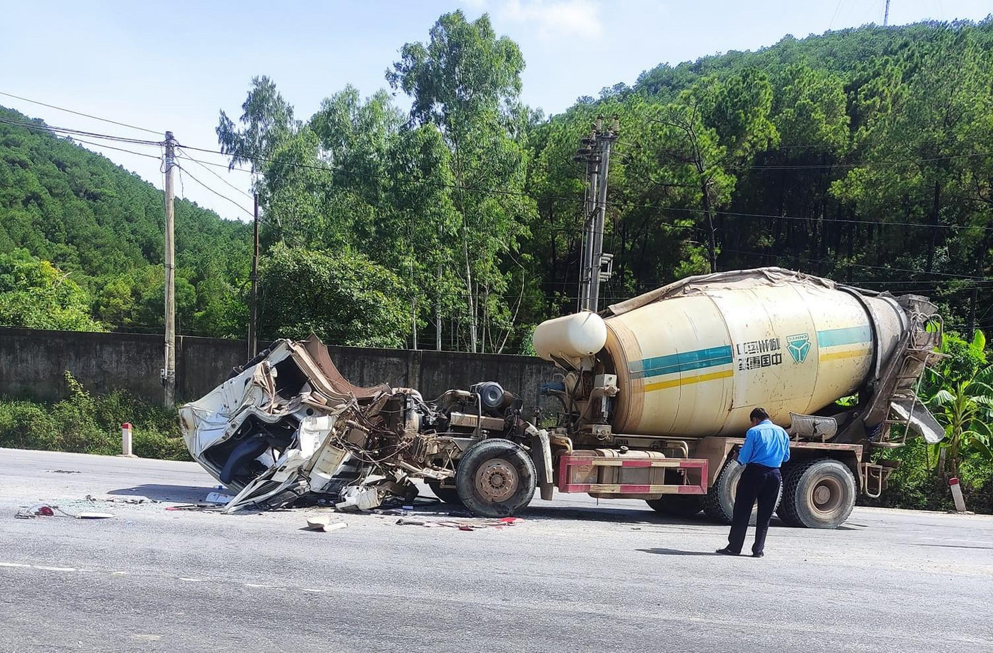 Hiện trường vụ tai nạn