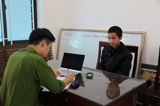 Nguyễn Lê Văn Minh tại Cơ quan Công an Nguyễn Lê Văn Minh tại Cơ quan Công an