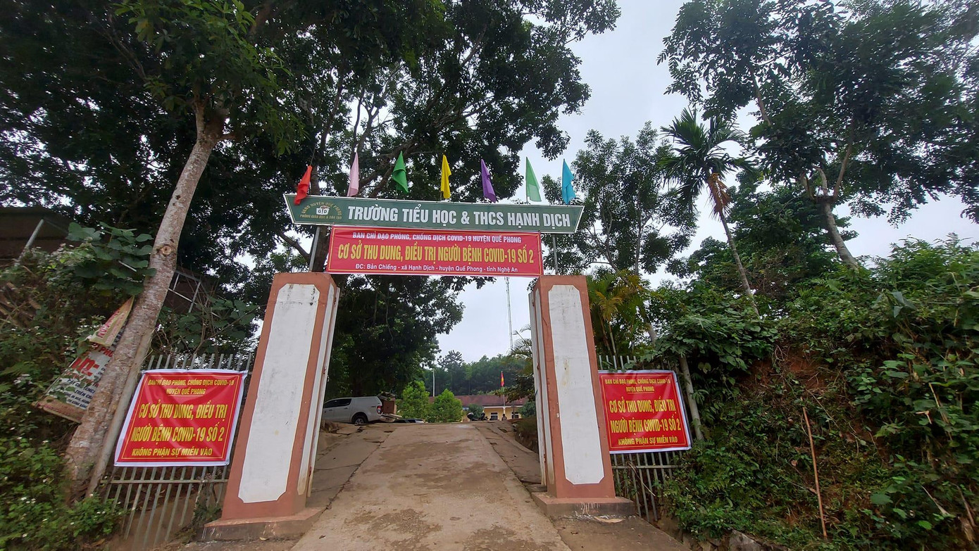 Trường học thành cơ sở điều trị F0