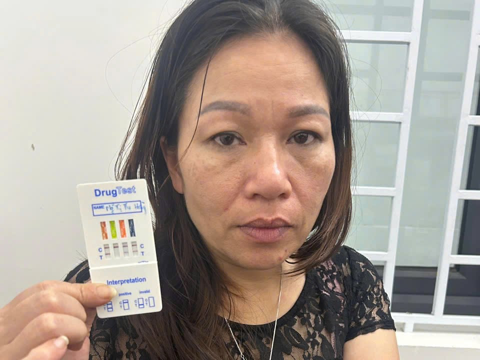 Nguyễn Thị Thu Hằng tại cơ quan công an Nguyễn Thị Thu Hằng tại cơ quan công an