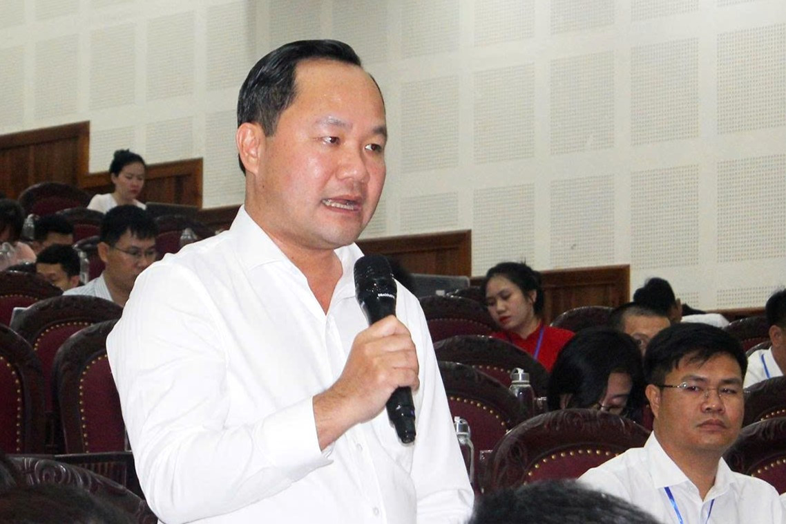 Ông Hoàng Quốc Việt - Giám đốc Sở Nông nghiệp và Môi trường tỉnh Nghệ An