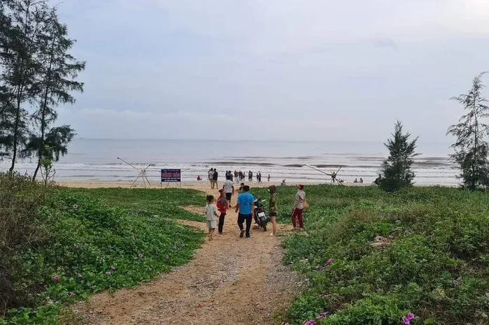 Khu vực xảy ra vụ đuối nước thương tâm Khu vực xảy ra vụ đuối nước thương tâm