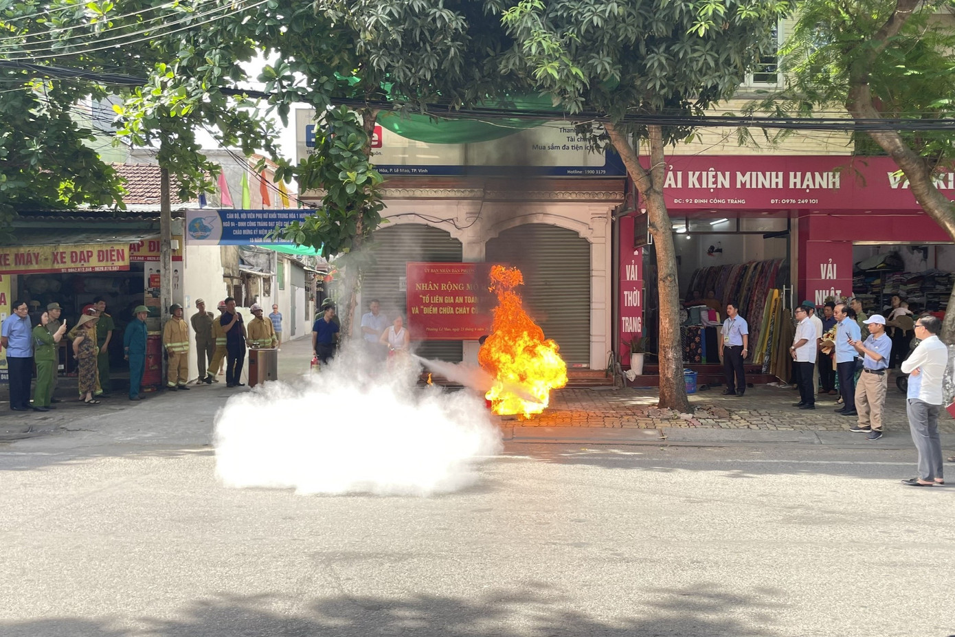 Tăng cường tập huấn phòng cháy chữa cháy cho người dân