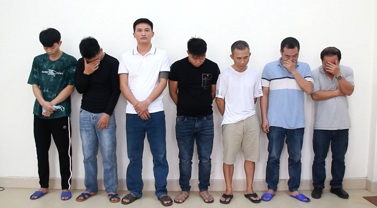 Các đối tượng đánh bạc và tổ chức đánh bạc bị bắt giữ