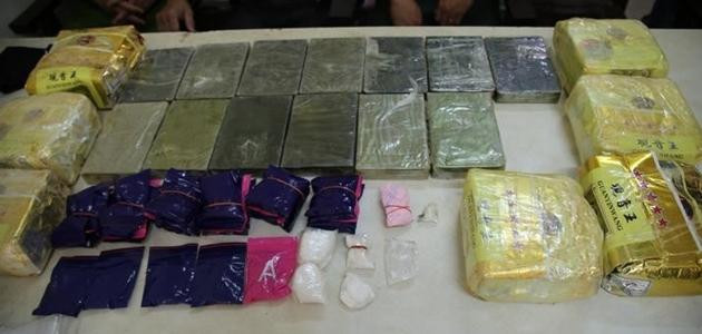 Tang vật Công an thu giữ. Tang vật Công an thu giữ.