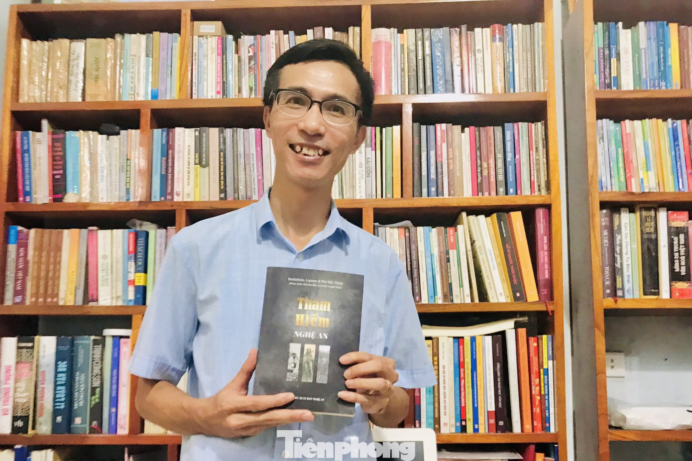 Thầy Nguyễn Văn Trung, Phó Hiệu trưởng Trường Phổ thông Dân tộc nội trú THCS Tương Dương, huyện Tương Dương, Nghệ An