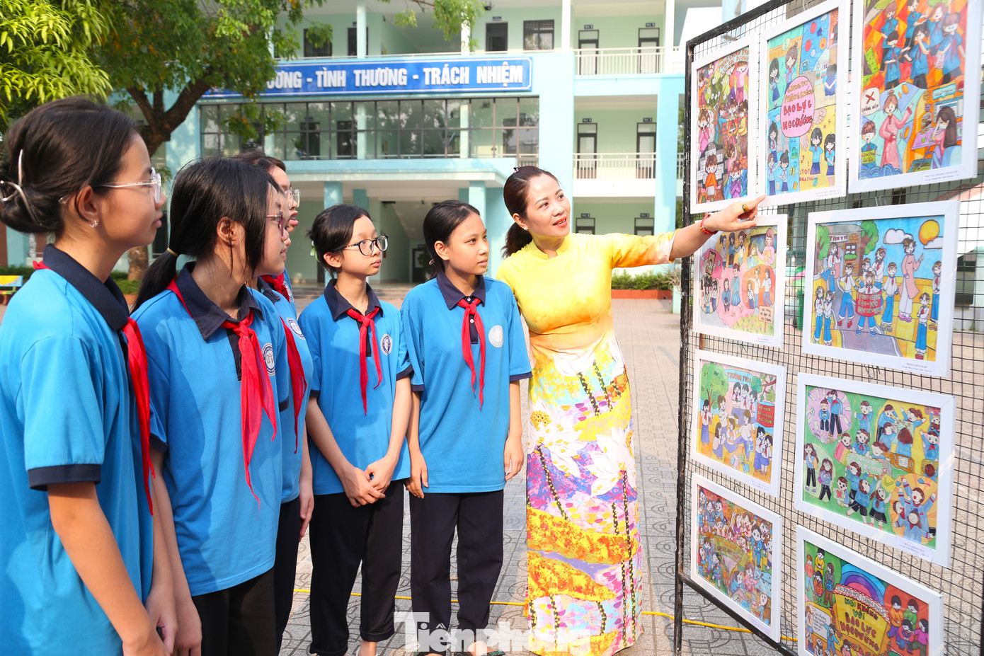 Cuộc thi góp phần vào quá trình giáo dục thẩm mỹ của các em thiếu niên, nhi đồng trên địa bàn tỉnh Nghệ An.