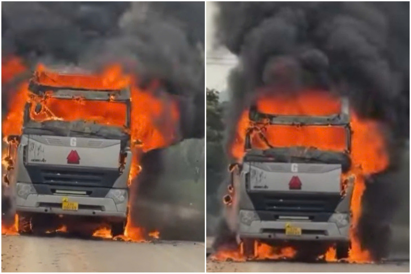 Hiện trường vụ cháy