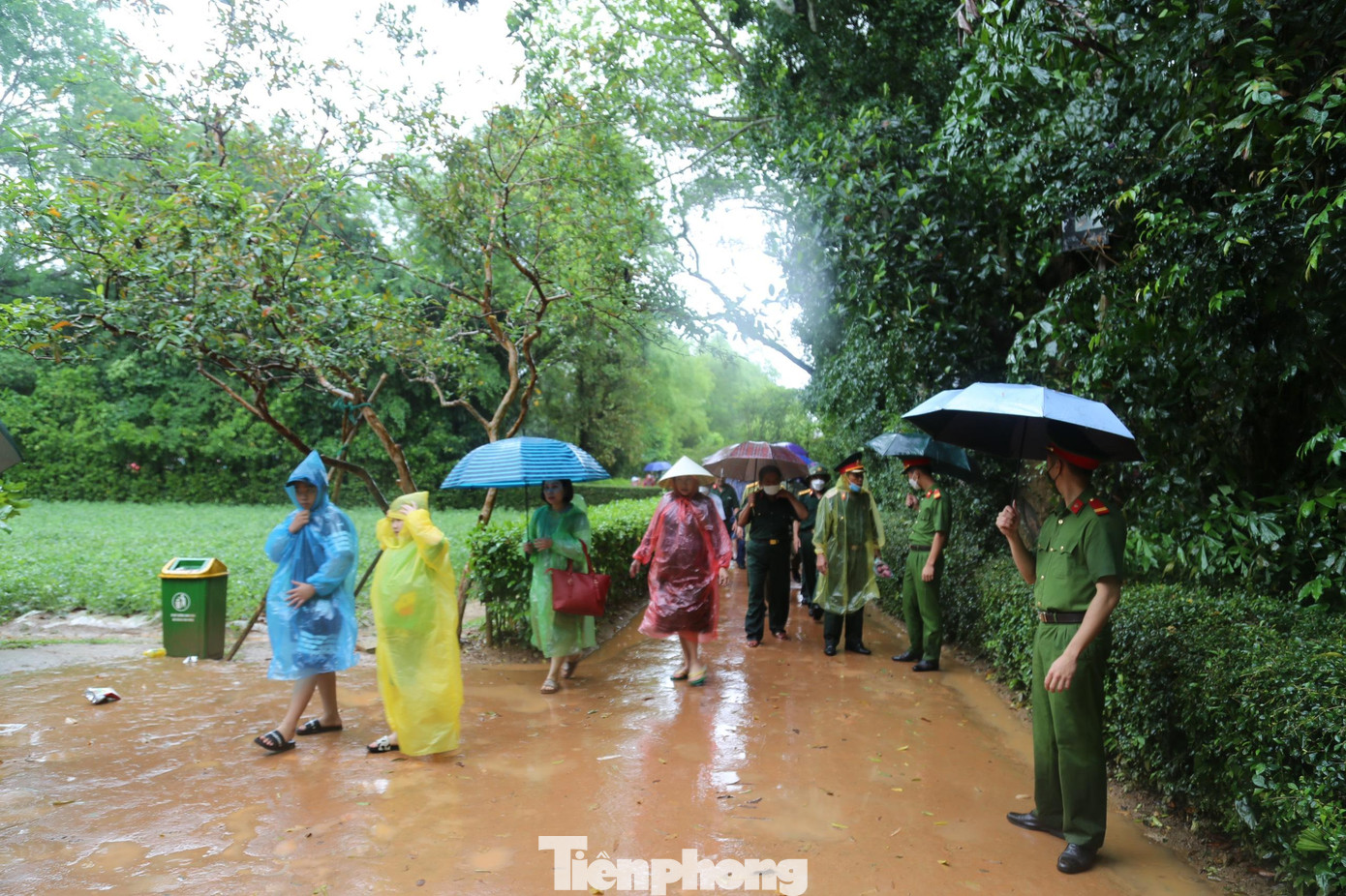 Lực lượng công an được tăng cường tại các điểm tham quan