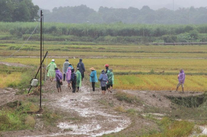 Thi thể ông K. được tìm thấy ở khu vực cầu tràn Hoa Tiến, xã Châu Tiến