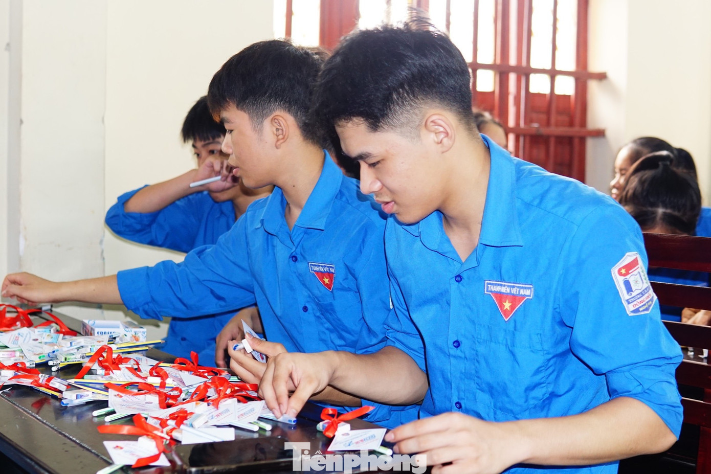 Tại các cơ sở Đoàn trên địa bàn tỉnh Nghệ An, những ngày này, các bạn đoàn viên thanh niên cũng đang gấp rút chuẩn bị cho hoạt động Tiếp sức mùa thi.