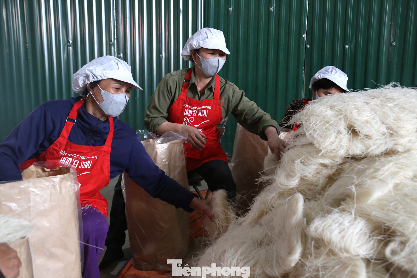 Cơ sở của anh Đức đang tạo công ăn việc làm thường xuyên cho 7 lao động.
