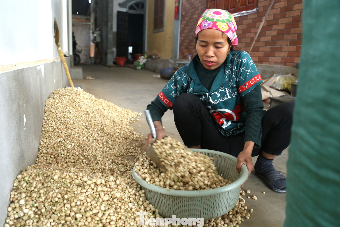 Ông Lê Thanh Hải, Chủ tịch UBND xã Nghi Thuận cho biết: “Hành tăm là một trong những cây trồng chủ lực ở địa phương. Toàn xã có diện tích trồng hành khoảng 75 ha, cho năng suất trung bình 6 tấn/ha. Thời gian qua, chính quyền địa phương đã hỗ trợ người dân xây dựng thương hiệu hành tăm theo tiêu chuẩn Vietgap. Sắp tới, song song với việc xây dựng nông thôn mới nâng cao, xã sẽ phát triển hành tăm, đăng kí sản phẩm OCOP. Tương lai có thể dán tem xuất nguồn gốc, chỉ đạo HTX liên kết hợp tác với một số đơn vị thu mua, bao tiêu sản phẩm”. Ông Lê Thanh Hải, Chủ tịch UBND xã Nghi Thuận cho biết: “Hành tăm là một trong những cây trồng chủ lực ở địa phương. Toàn xã có diện tích trồng hành khoảng 75 ha, cho năng suất trung bình 6 tấn/ha. Thời gian qua, chính quyền địa phương đã hỗ trợ người dân xây dựng thương hiệu hành tăm theo tiêu chuẩn Vietgap. Sắp tới, song song với việc xây dựng nông thôn mới nâng cao, xã sẽ phát triển hành tăm, đăng kí sản phẩm OCOP. Tương lai có thể dán tem xuất nguồn gốc, chỉ đạo HTX liên kết hợp tác với một số đơn vị thu mua, bao tiêu sản phẩm”.