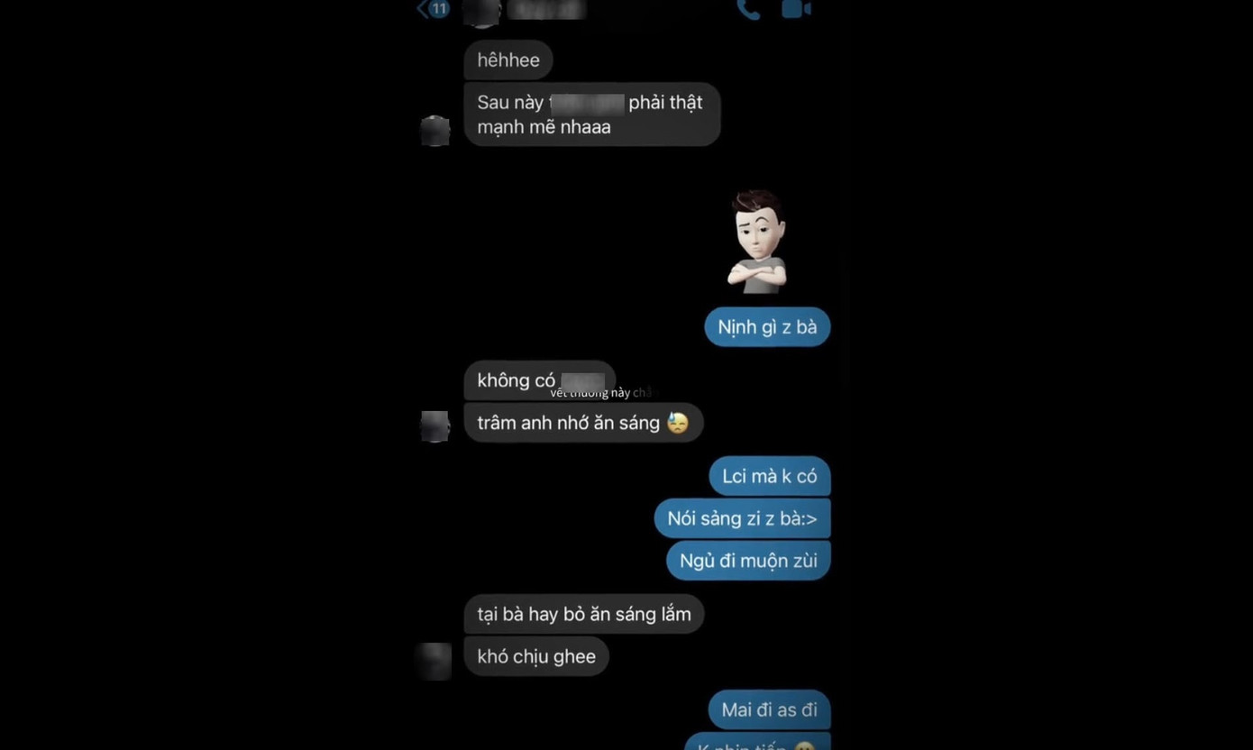 Những tin nhắn được cho là của nữ sinh Trường THPT chuyên Đại học Vinh gửi tới bạn thân trước khi tự vẫn. Ảnh chụp màn hình Những tin nhắn được cho là của nữ sinh Trường THPT chuyên Đại học Vinh gửi tới bạn thân trước khi tự vẫn. Ảnh chụp màn hình