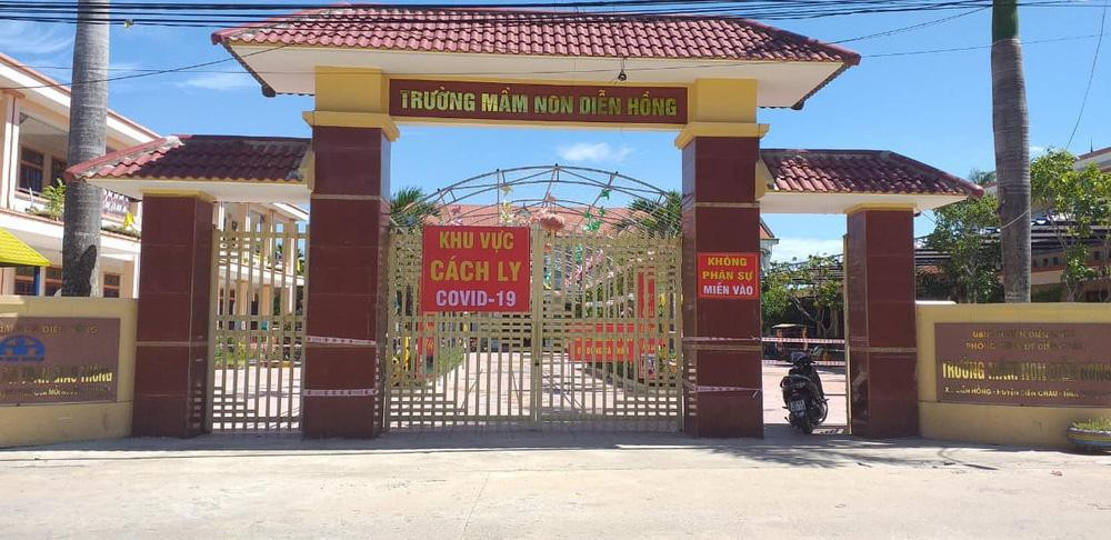 Điểm cách ly tập trung tại xã Diễn Hồng, huyện Diễn Châu, Nghệ An Điểm cách ly tập trung tại xã Diễn Hồng, huyện Diễn Châu, Nghệ An