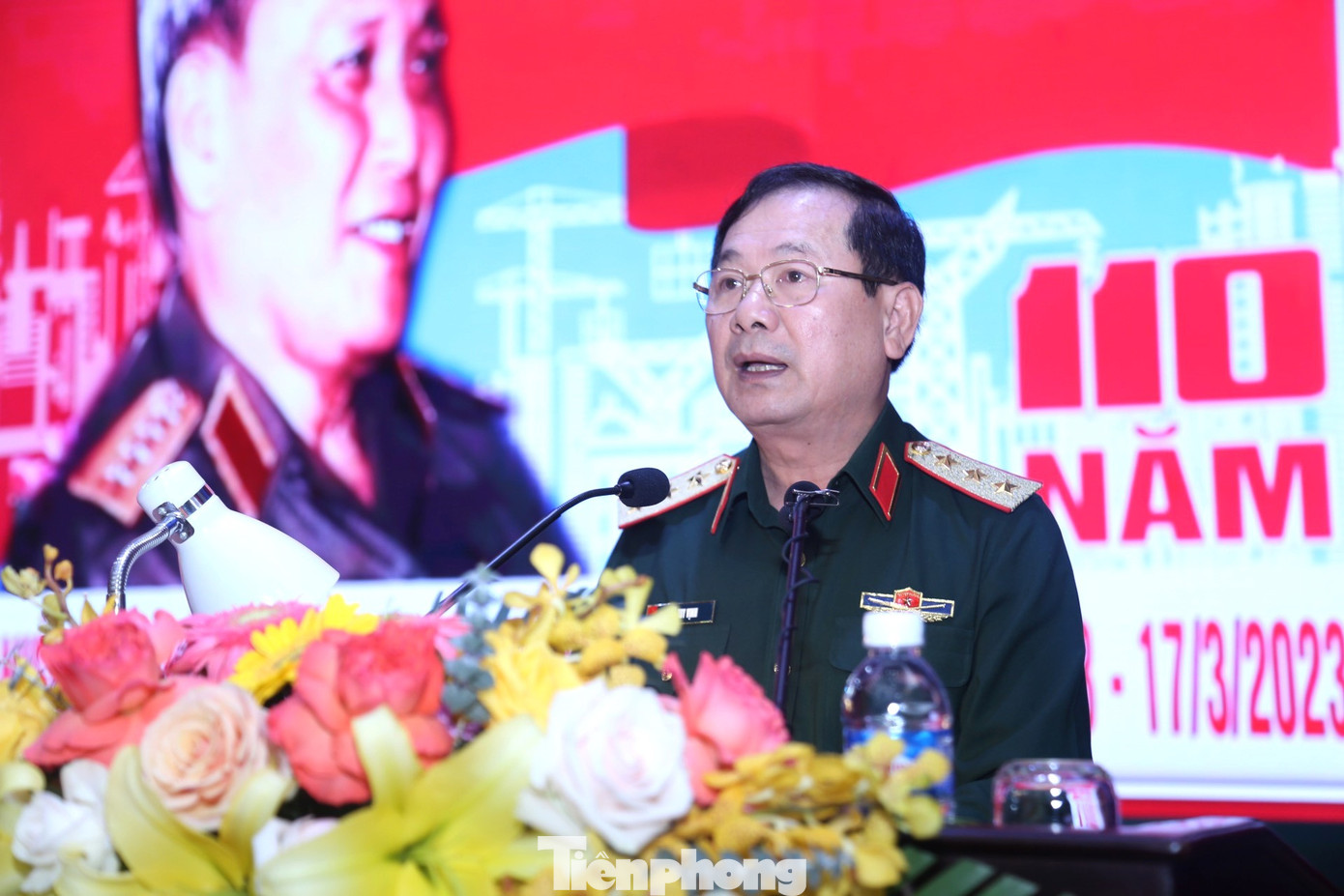 Thượng tướng Lê Huy Vịnh phát biểu khai mạc.