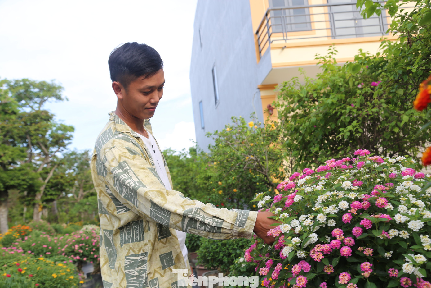 “Hoa ngũ sắc có nhiều loại với giá bán khác nhau, tùy thuộc vào cây to hay nhỏ, thế độc lạ. Loại cây thấp nhất có giá từ 200.000 – 500.000 đồng. Có loại từ 3 – 5 triệu đồng/cây. Cây đăt nhất có giá gần 10 triệu đồng”, anh Hùng chia sẻ.