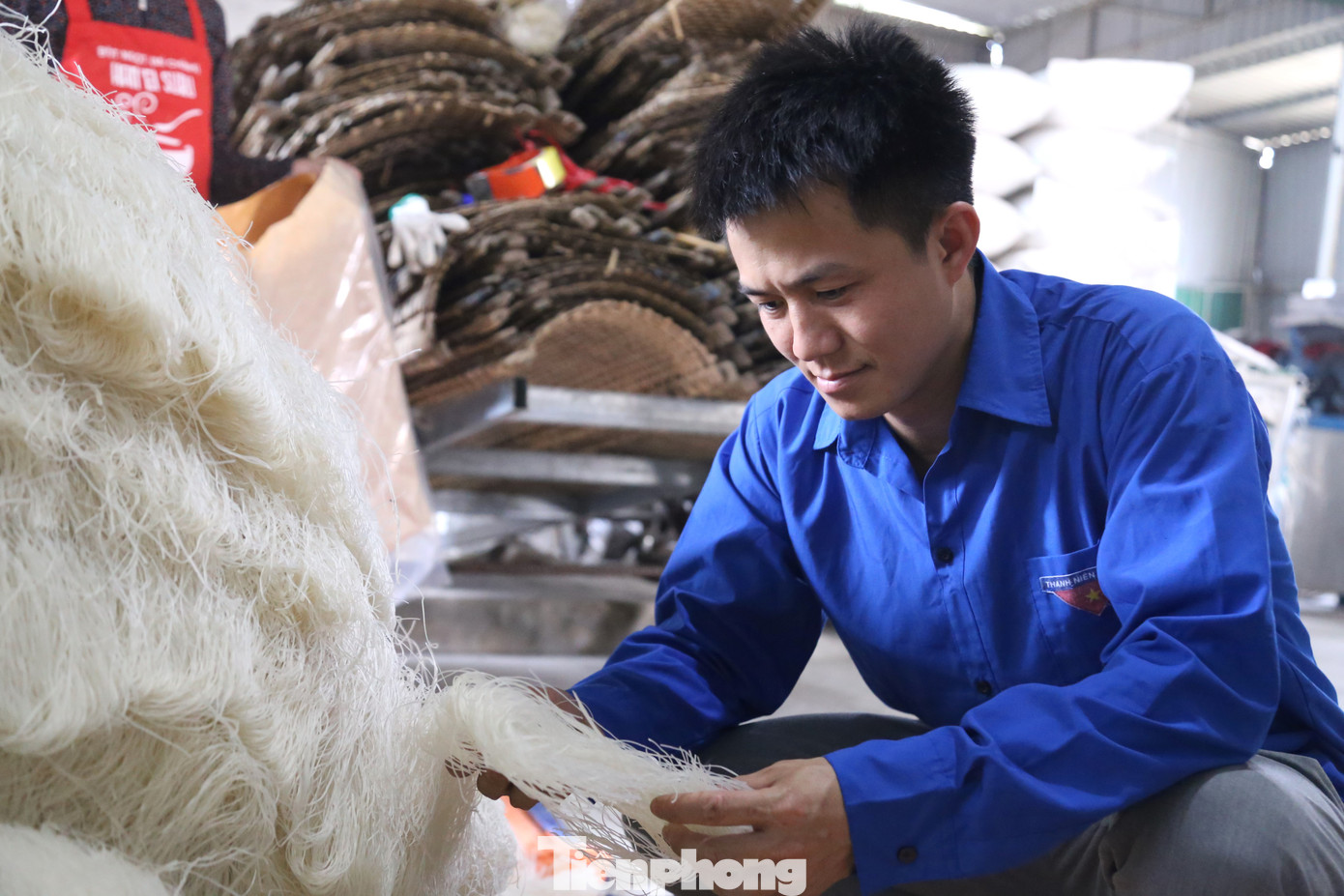 Anh Đức cho biết, năm 2023, doanh thu từ làm miến khoảng 2,5 tỉ đồng.