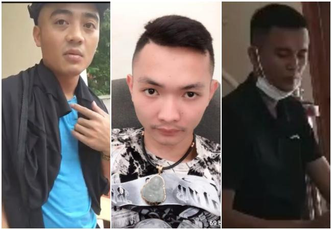 Các đối tượng bị bắt giữ