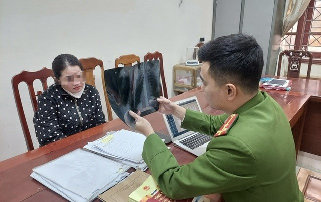 N.T.H làm việc với Công an