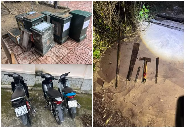 Tang vật bị thu giữ Tang vật bị thu giữ