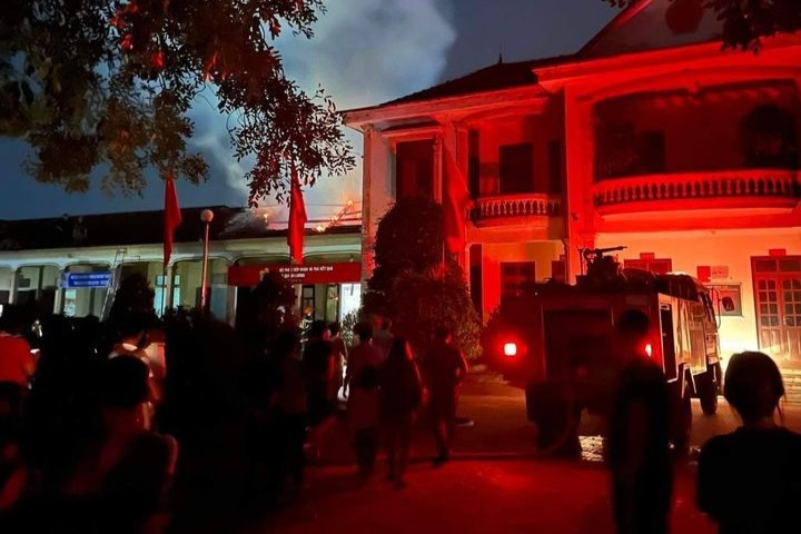 Hiện trường vụ cháy