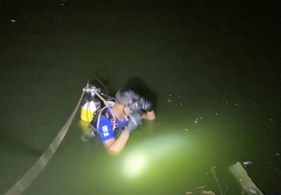 Triển khai tìm kiếm thi thể em P.V.S