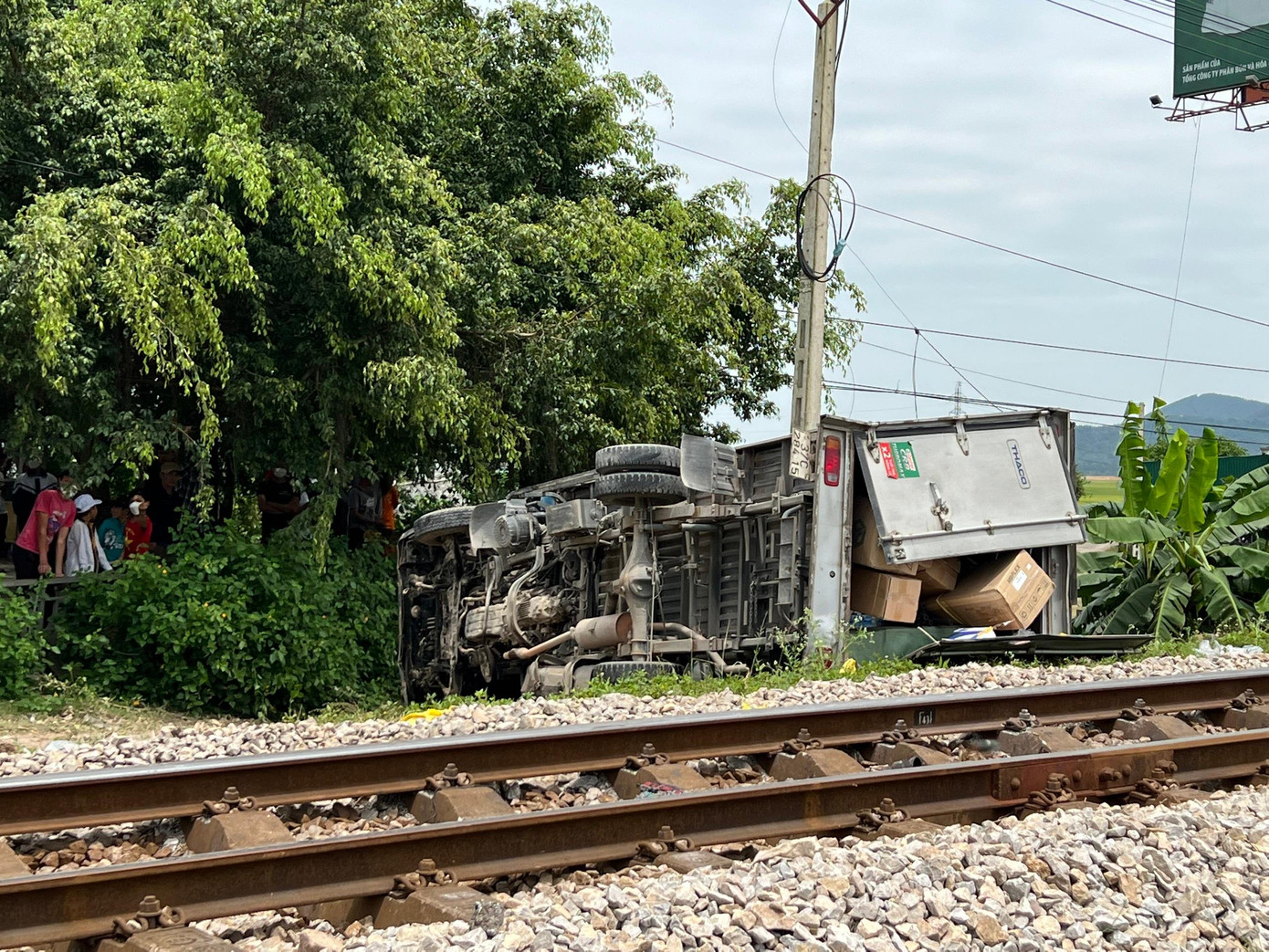Hiện trường vụ tai nạn