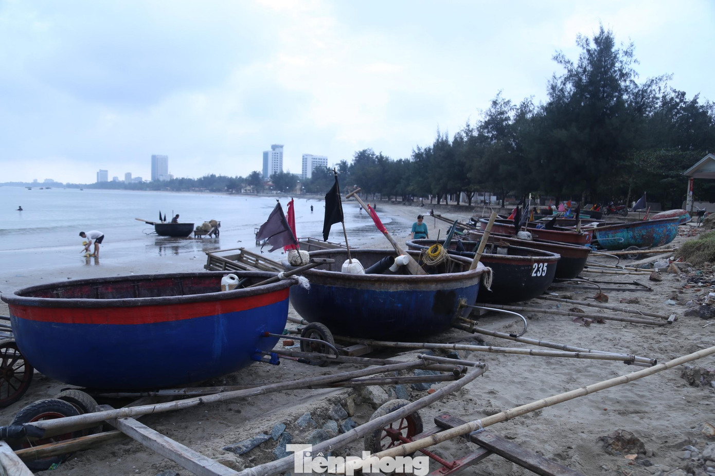 Toàn thị xã Cửa Lò hiện có khoảng 300 chiếc thuyền thúng, trong đó, nhiều nhất là phường Thu Thủy với 139 chiếc; phường Nghi Thủy 70 chiếc,… Trước đây, ngoài đánh bắt, ngư dân còn dùng thuyền thúng để chở khách du lịch trải nghiệm câu mực nháy. Tuy nhiên do không đảm bảo an toàn nên chính quyền thị xã Cửa Lò đã cấm hoạt động này. Hiện, những chiếc thuyền thúng của ngư dân chỉ khai thác hải sản gần bờ hoặc trung chuyển hải sản từ thuyền lớn vào bờ.