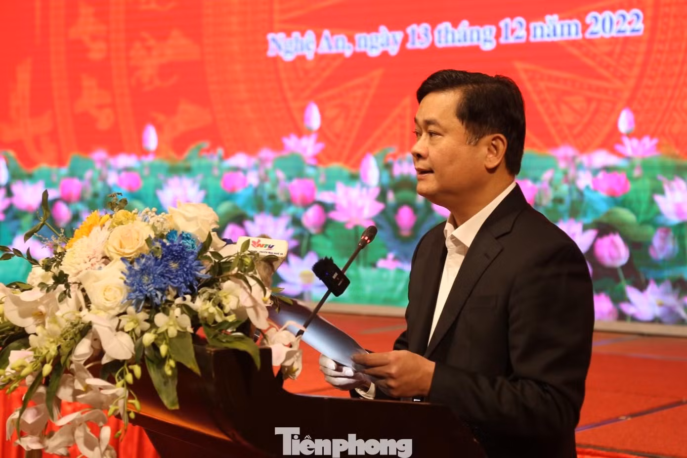 Ông Thái Thanh Quý, Bí thư Tỉnh ủy Nghệ An phát biểu tại Tọa đàm