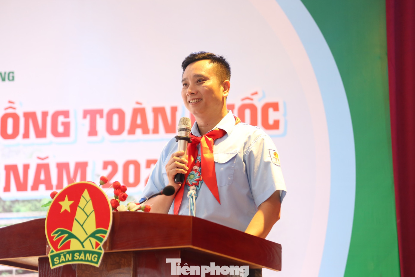 Anh Lê Anh Quân, Phó Chủ tịch Hội đồng Đội T.Ư, Chủ tịch Hội đồng Huấn luyện T.Ư, Trưởng Ban Tổ chức Trại Huấn luyện.