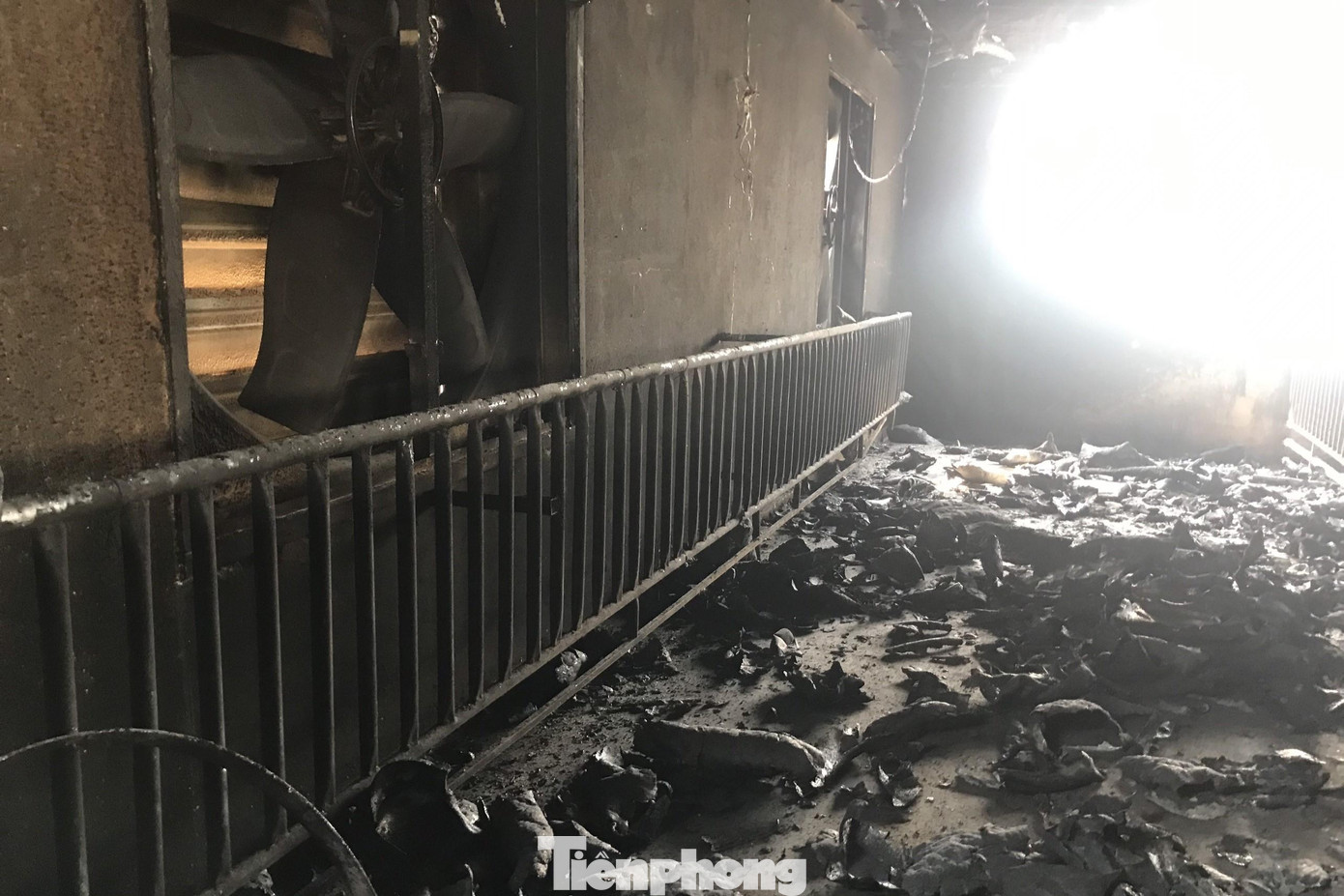 Hệ thống làm mát bị thiêu rụi