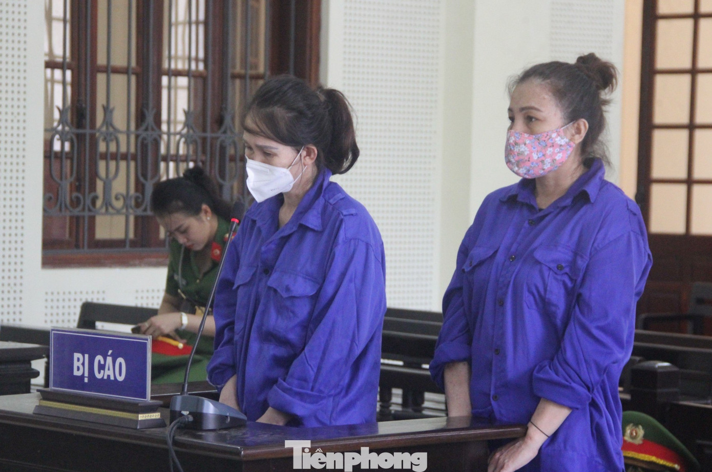Lương Thị Tình và Nguyễn Thị Lộc tại tòa Lương Thị Tình và Nguyễn Thị Lộc tại tòa