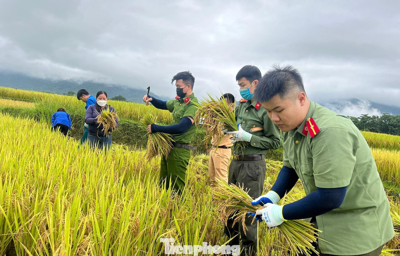 Dù thấm mệt, nhưng trên gương mặt ai cũng rạng ngời niềm vui