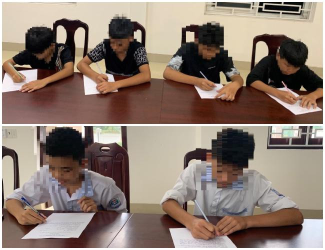 Các đối tượng ném bom xăng tại cơ quan Công an