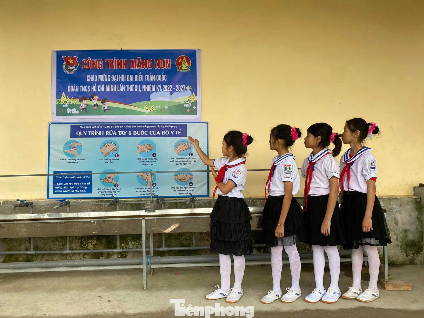 Công trình măng non chào mừng Đại hội