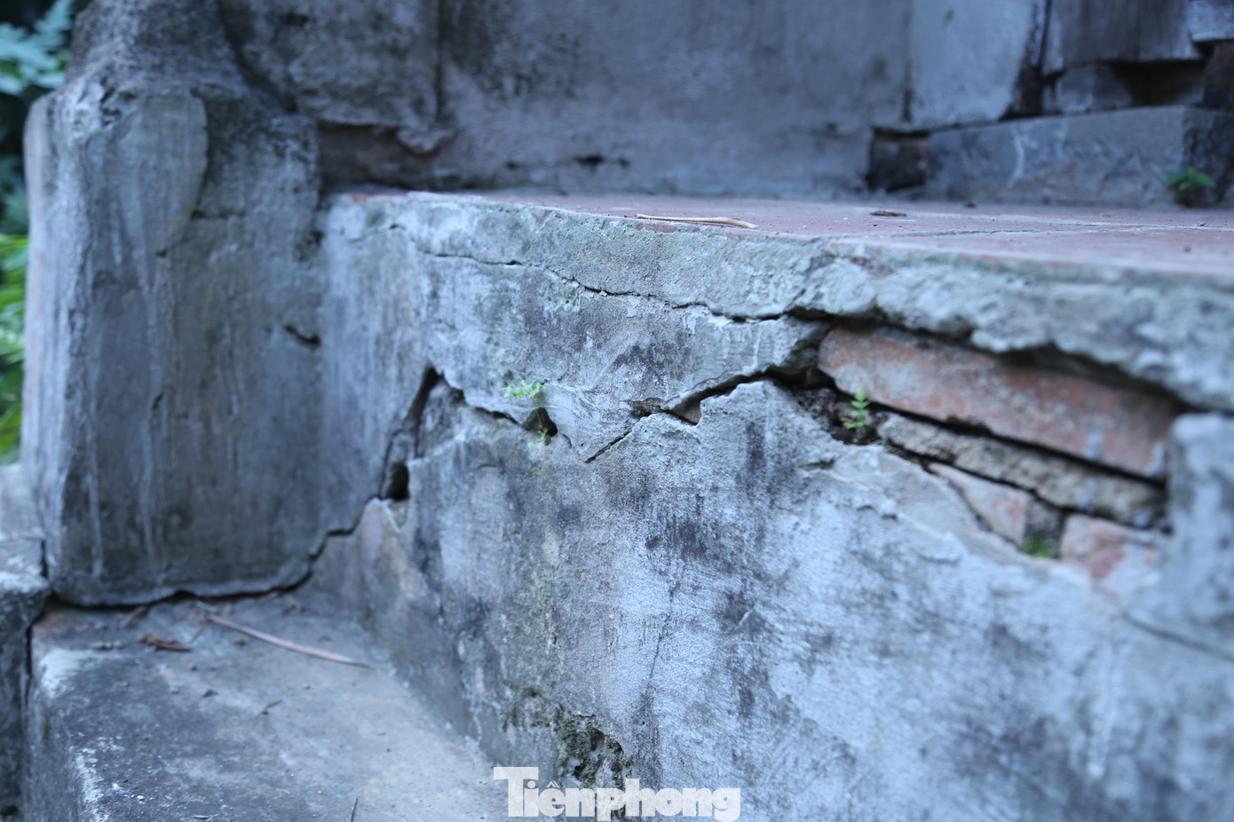 Theo thời gian, quần thể đền Rậm đã xuống cấp