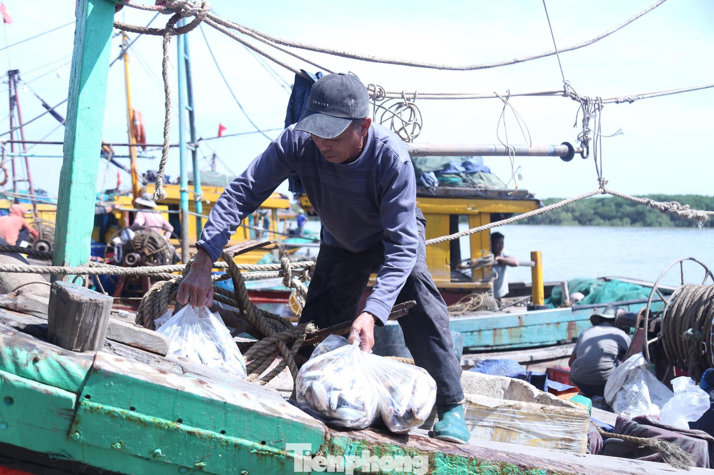“Chỉ trừ khi biển động ra còn cứ mang thuyền ra biển ngày nào là có thu nhập ngày ấy, bình quân từ 1 - 2 triệu đồng. Có chuyến trúng đậm hải sản mang lại thu nhập 4 - 5 triệu đồng”, anh Hải cho hay.