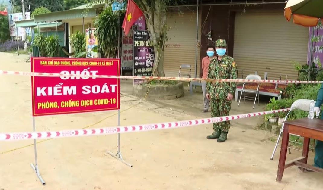 Chốt kiểm soát phòng chống dịch COVID-19 xã Tri Lễ, huyện Quế Phong, Nghệ An Chốt kiểm soát phòng chống dịch COVID-19 xã Tri Lễ, huyện Quế Phong, Nghệ An