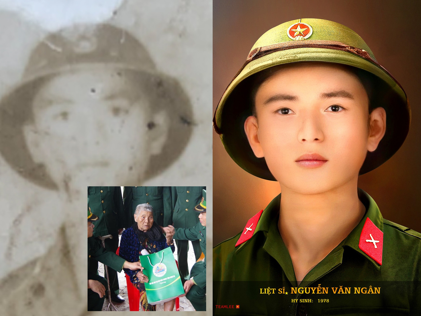 Những chiến sĩ đã hy sinh xương máu cho hòa bình, độc lập tự do, nay trở về với gia đình trong dáng hình tuổi thanh xuân.