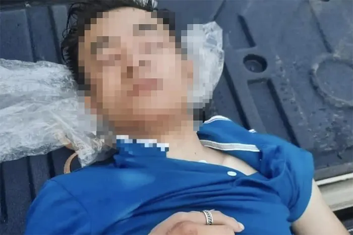 Nạn nhân G. nghi bị đánh nằm bất tỉnh tại nghĩa trang xã Nghi Xuân Nạn nhân G. nghi bị đánh nằm bất tỉnh tại nghĩa trang xã Nghi Xuân