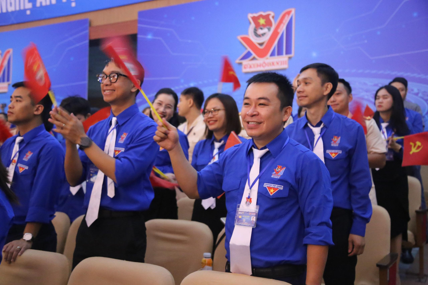 Sắc màu thanh niên tại Đại hội đại biểu Đoàn TNCS Hồ Chí Minh tỉnh Nghệ An lần thứ XVIII, nhiệm kỳ 2022-2027 Sắc màu thanh niên tại Đại hội đại biểu Đoàn TNCS Hồ Chí Minh tỉnh Nghệ An lần thứ XVIII, nhiệm kỳ 2022-2027